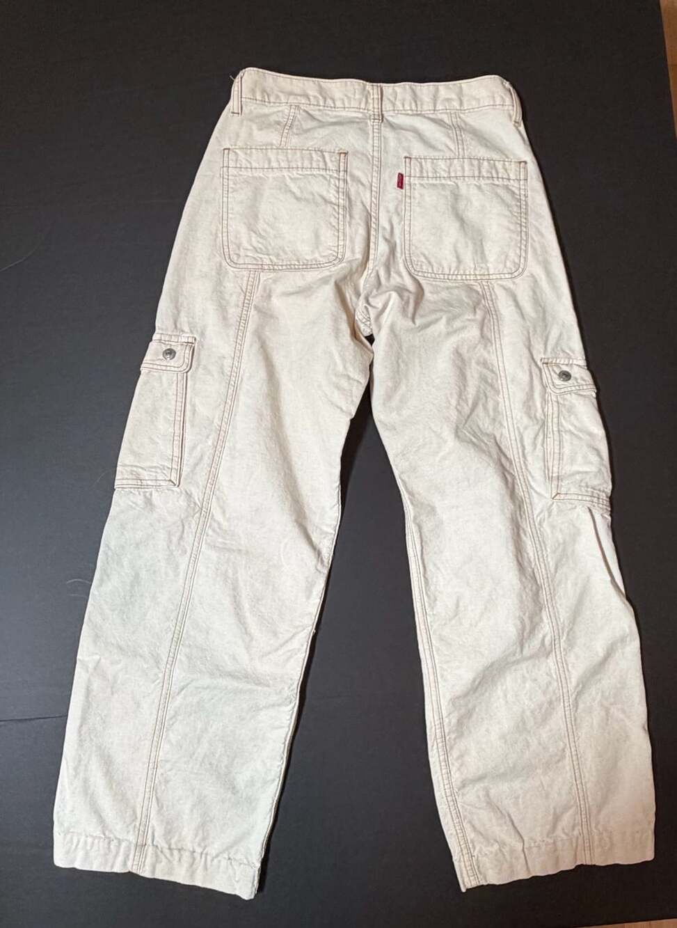 Levi's Superlow Cargo Pants Beige W26 L32
